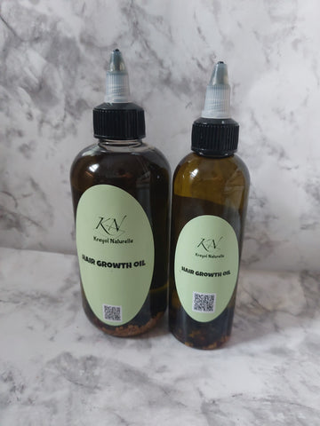 Peppermint hair growth oil